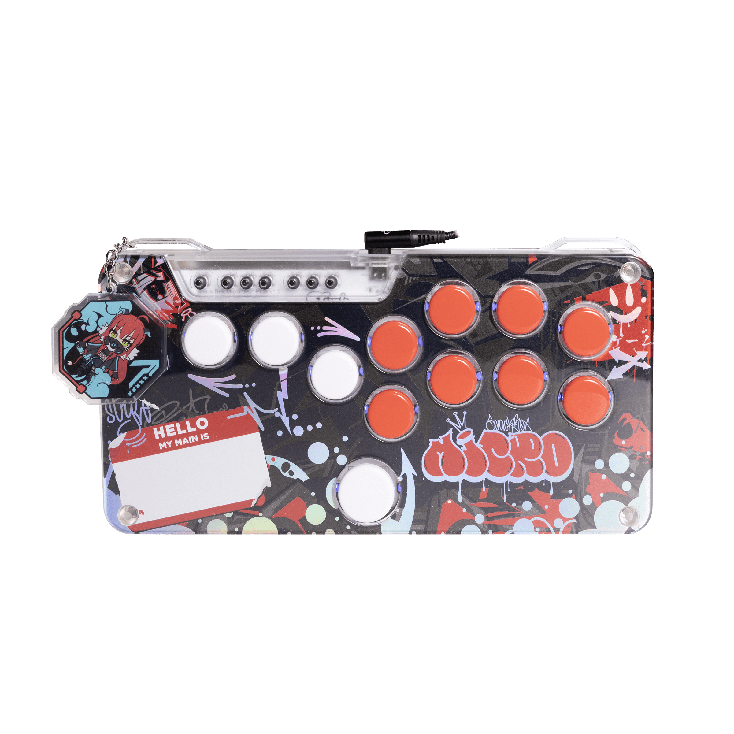 iBUYPOWER x JunkFood Snackbox MICRO Controller Holo Edition