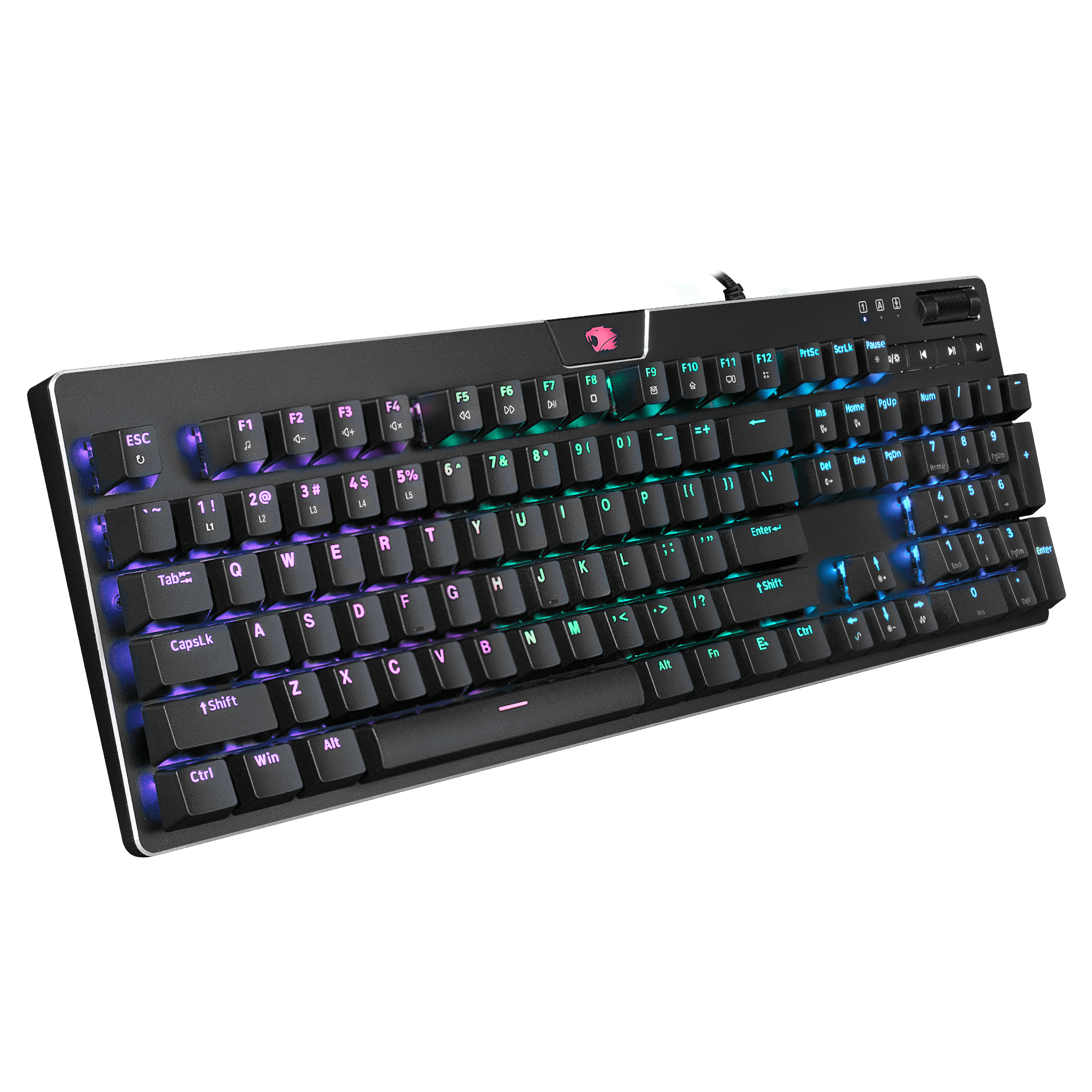 iBUYPOWER MEK 4 Mechanical Gaming Keyboard - Brown Switches