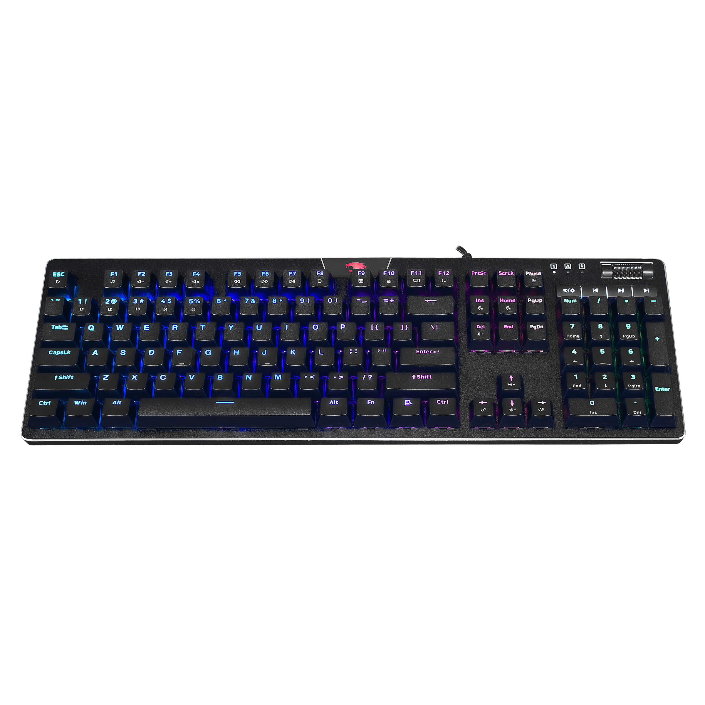 iBUYPOWER MEK 4 Mechanical Gaming Keyboard - Brown Switches