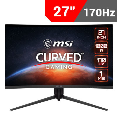 [2560x1440] MSI G271CQP E2 Curved Gaming Monitor
