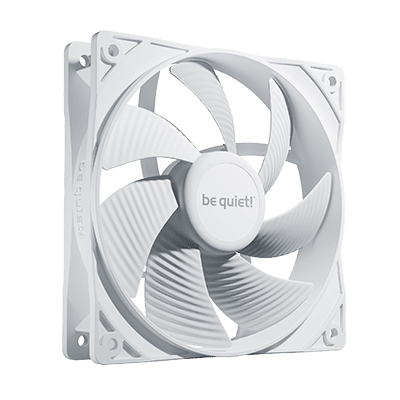 be quiet! Pure Wings 3 120mm PWM Single Fan - White