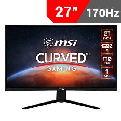 [2560x1440] MSI G273CQ Curved Gaming Monitor