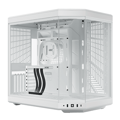 HYTE Y70 Gaming Case - Snow White