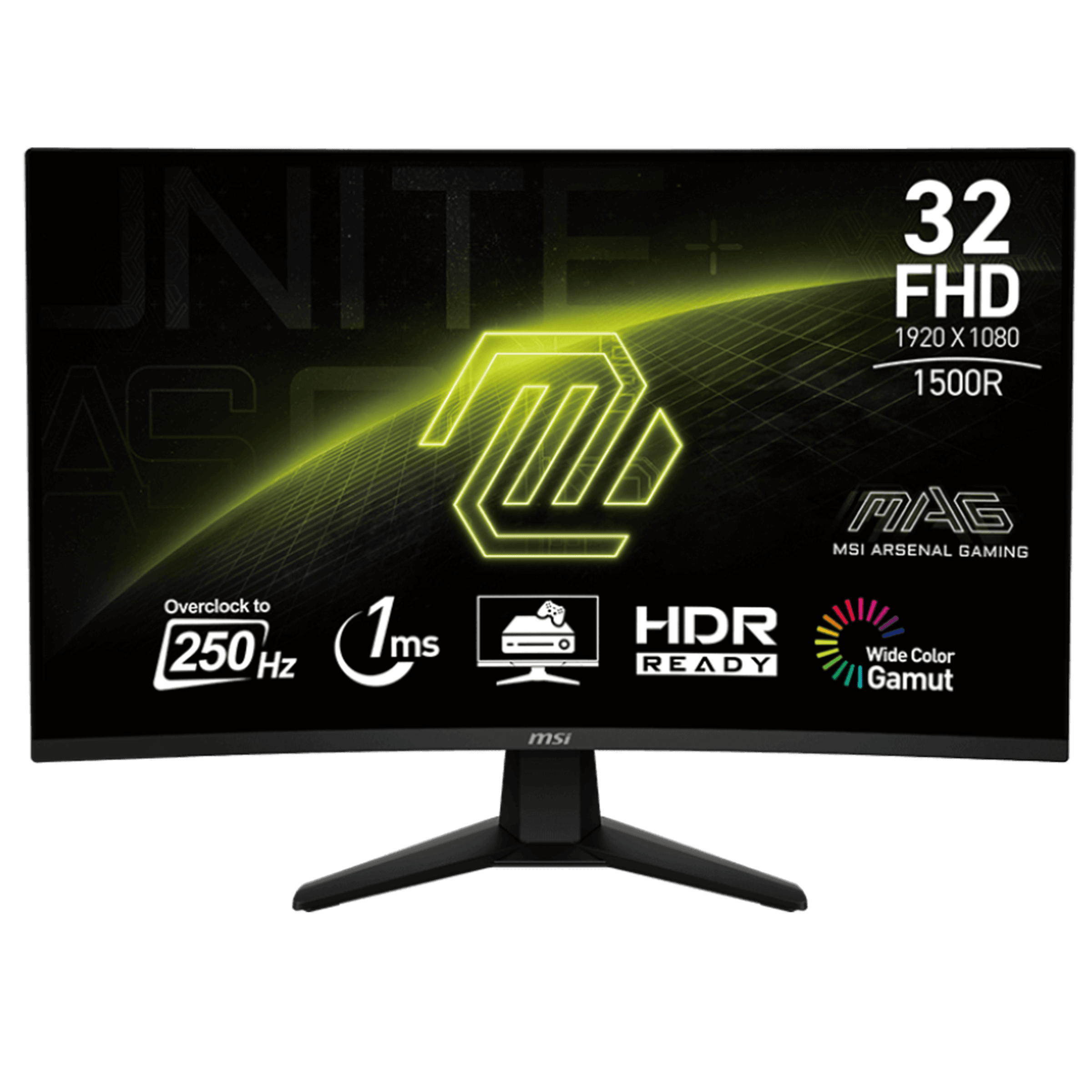 [1920x1080] MSI MAG 32C6X Curved Gaming Monitor