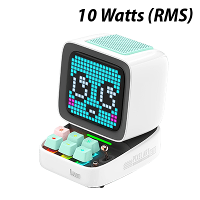 Divoom Ditoo Retro Pixel Art Speaker - White