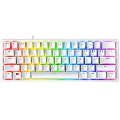 Razer Huntsman Mini 60 Percent Optical Gaming Keyboard - Clicky Purple Switch