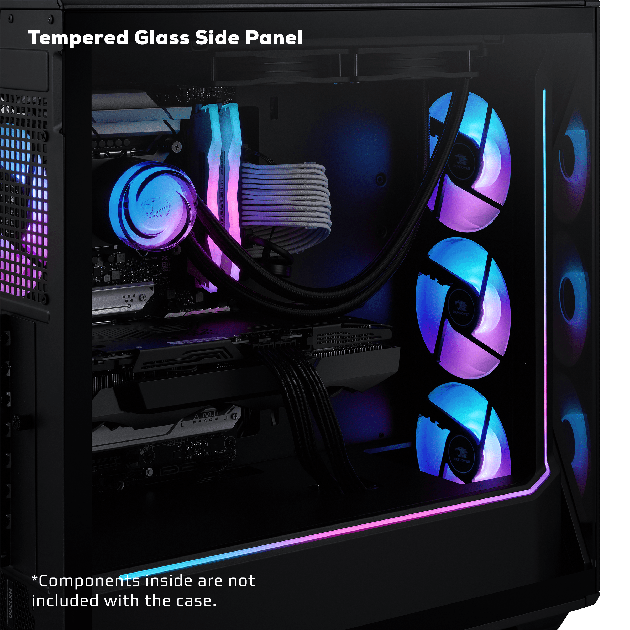 iBUYPOWER Slate 8 Mesh Pro ARGB Gaming Case