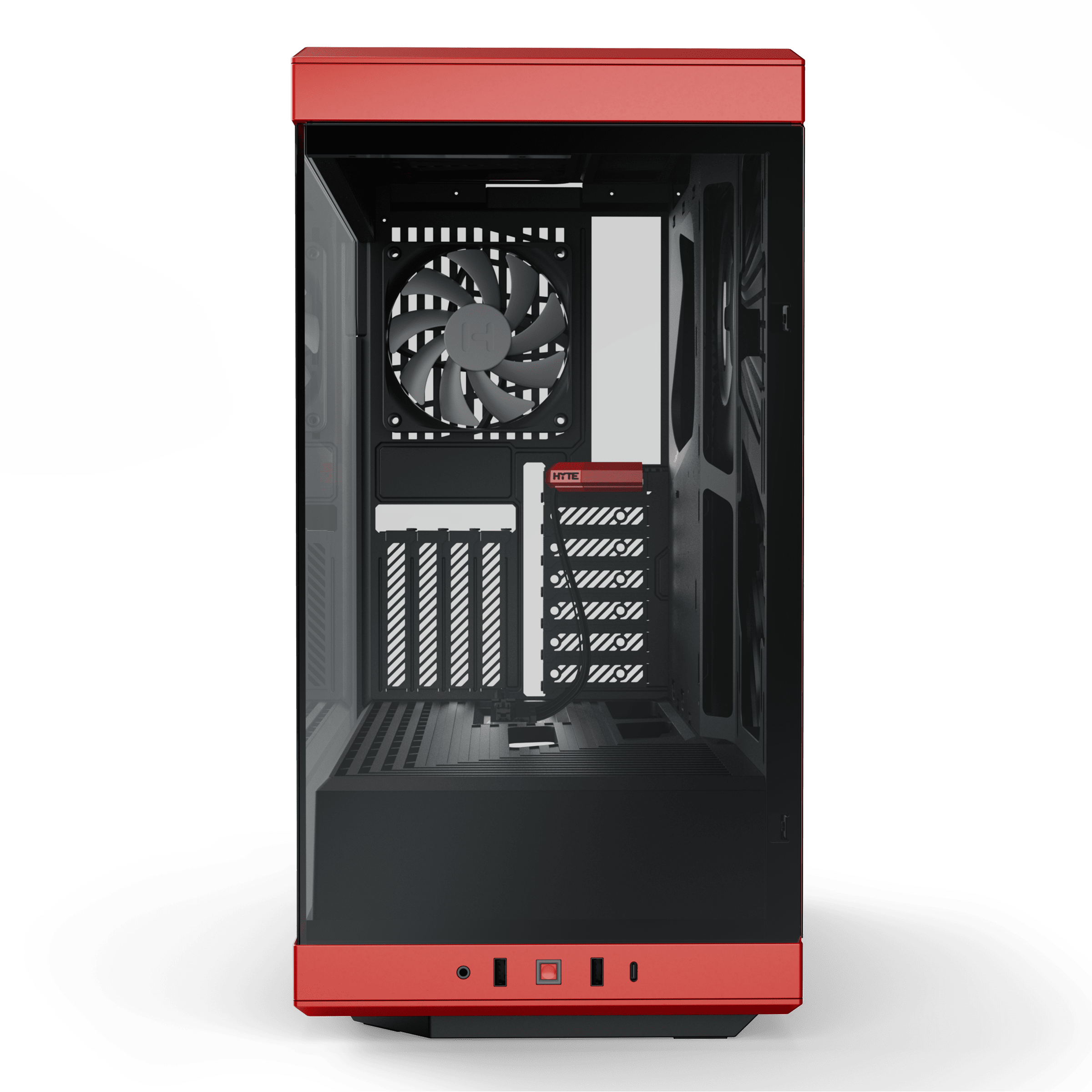 HYTE Y40 Gaming Case - Black Cherry