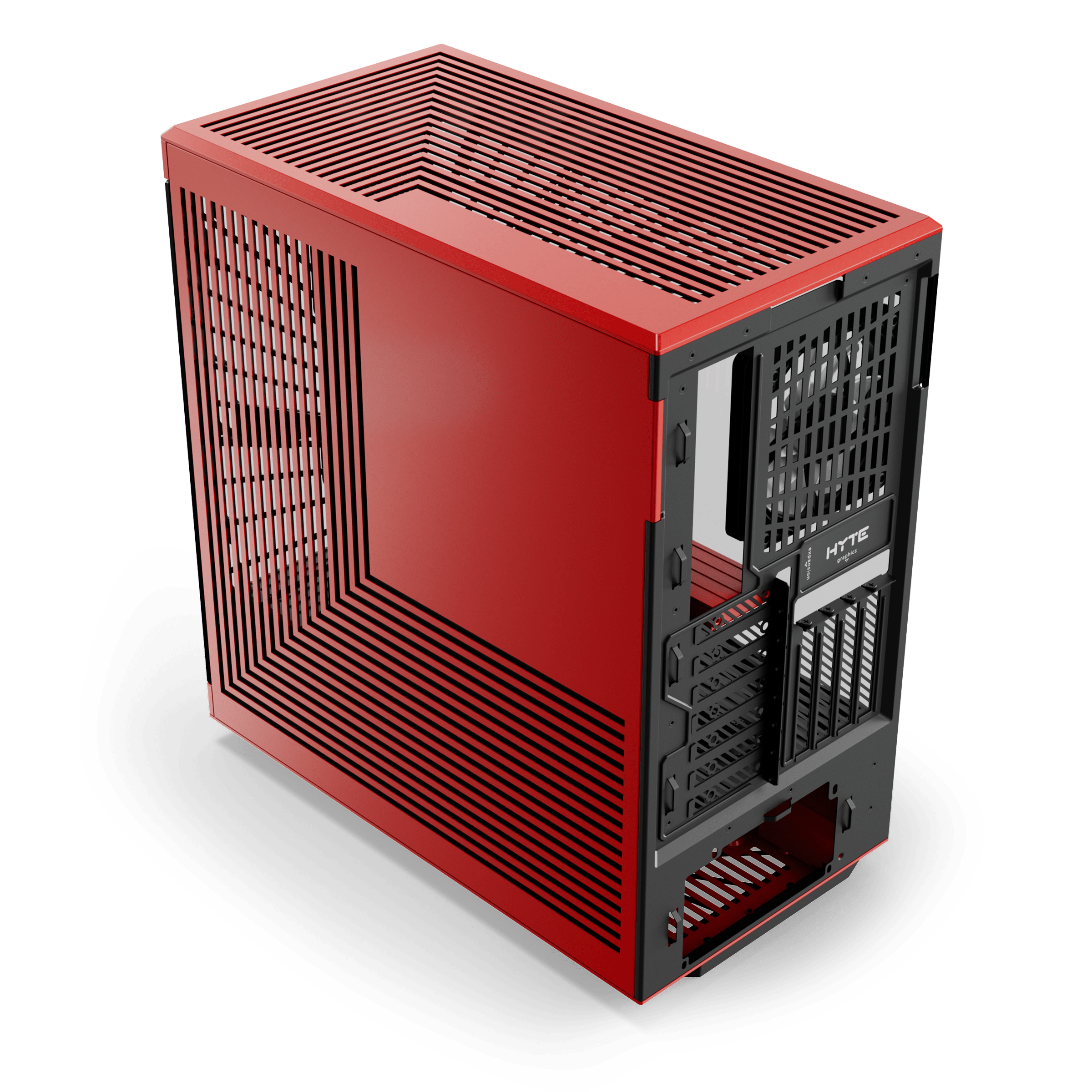 HYTE Y40 Gaming Case - Black Cherry