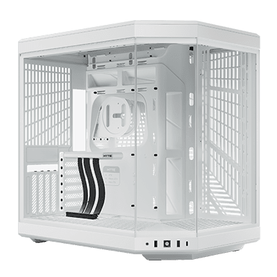 HYTE Y70 Gaming Case - Snow White