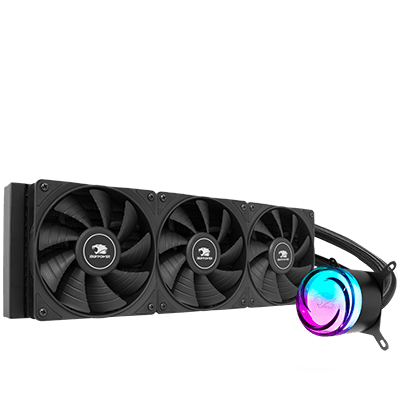 iBUYPOWER AW4 360mm ARGB Liquid Cooler - Black