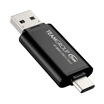 256GB TEAMGROUP X1 MAX USB 3.2 Gen2 Flash Drive