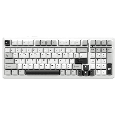 AULA F99 Wireless Mechanical Keyboard - LEOBOG Greywood V3 Switch