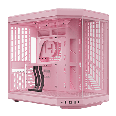 HYTE Y70 Gaming Case - Strawberry Milk