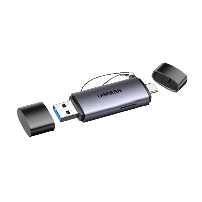 UGREEN 2-in-1 USB Media Card Reader