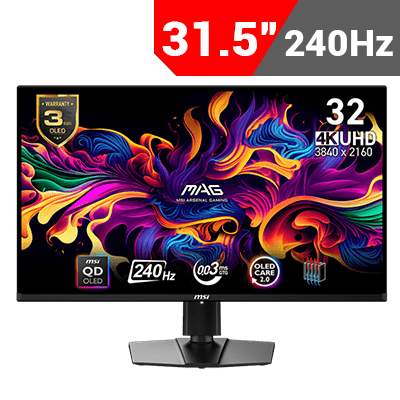 [3840 x 2160] MSI MAG 321UPX QD-OLED Gaming Monitor