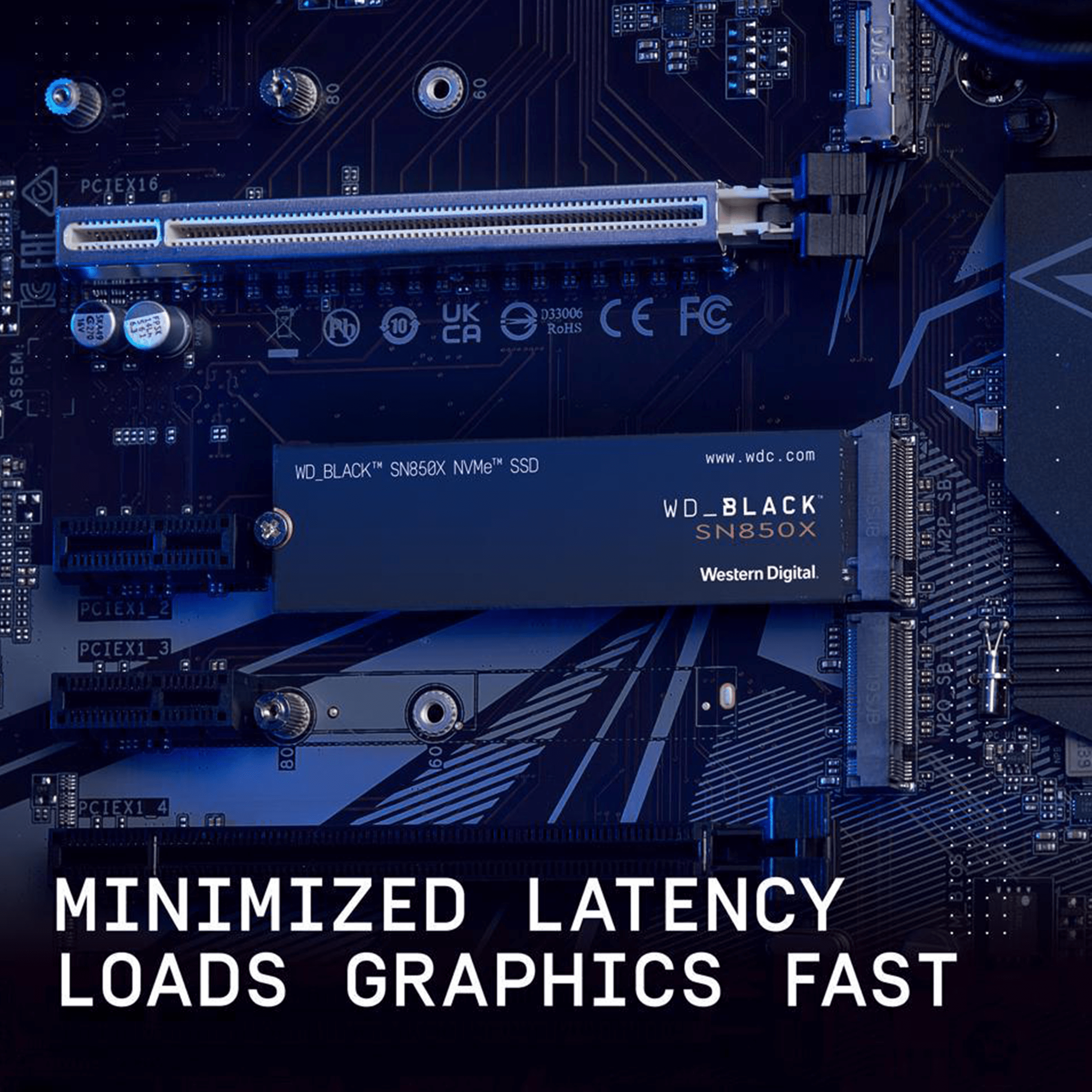 2TB WD Black SN850X M.2 PCIe Gen 4 NVMe SSD