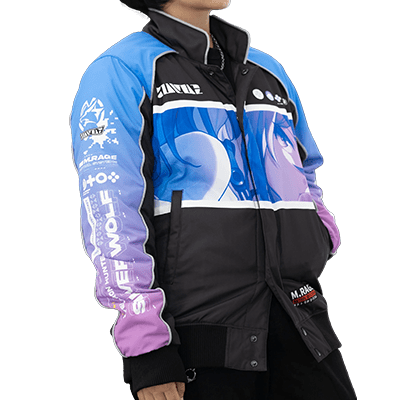 M.Rage Silver Wolf Racer Jacket