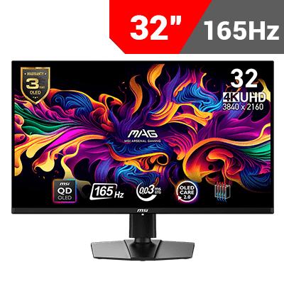 [3840 x 2160] MSI MAG 321UP QD-OLED Gaming Monitor