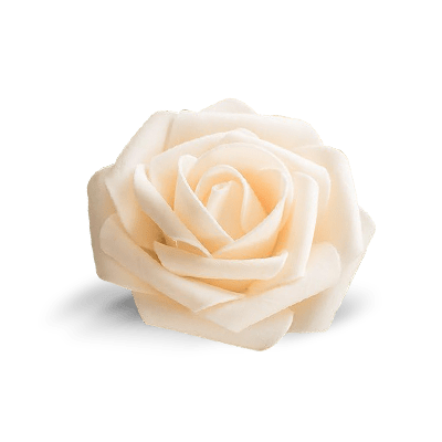 Cream Artificial Flower Add-on