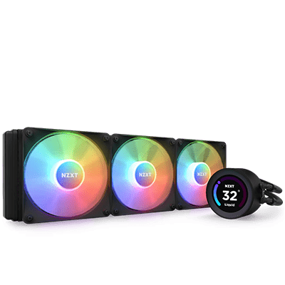 NZXT Kraken Elite 360mm RGB Liquid Cooler - Black