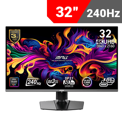 [3840 x 2160] MSI MPG 322URX QD-OLED Gaming Monitor