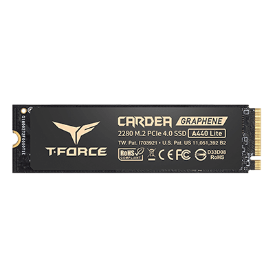 1TB TeamGroup T-FORCE A440 Lite M.2 PCIe Gen 4 NVMe SSD -- Gen 4 Read: 7200MB/s, Write: 6200MB/s