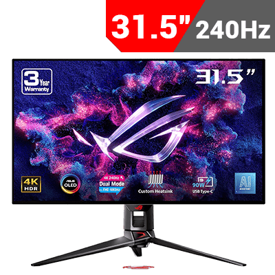 [3840 x 2160] ASUS ROG Swift PG32UCDP OLED Gaming Monitor