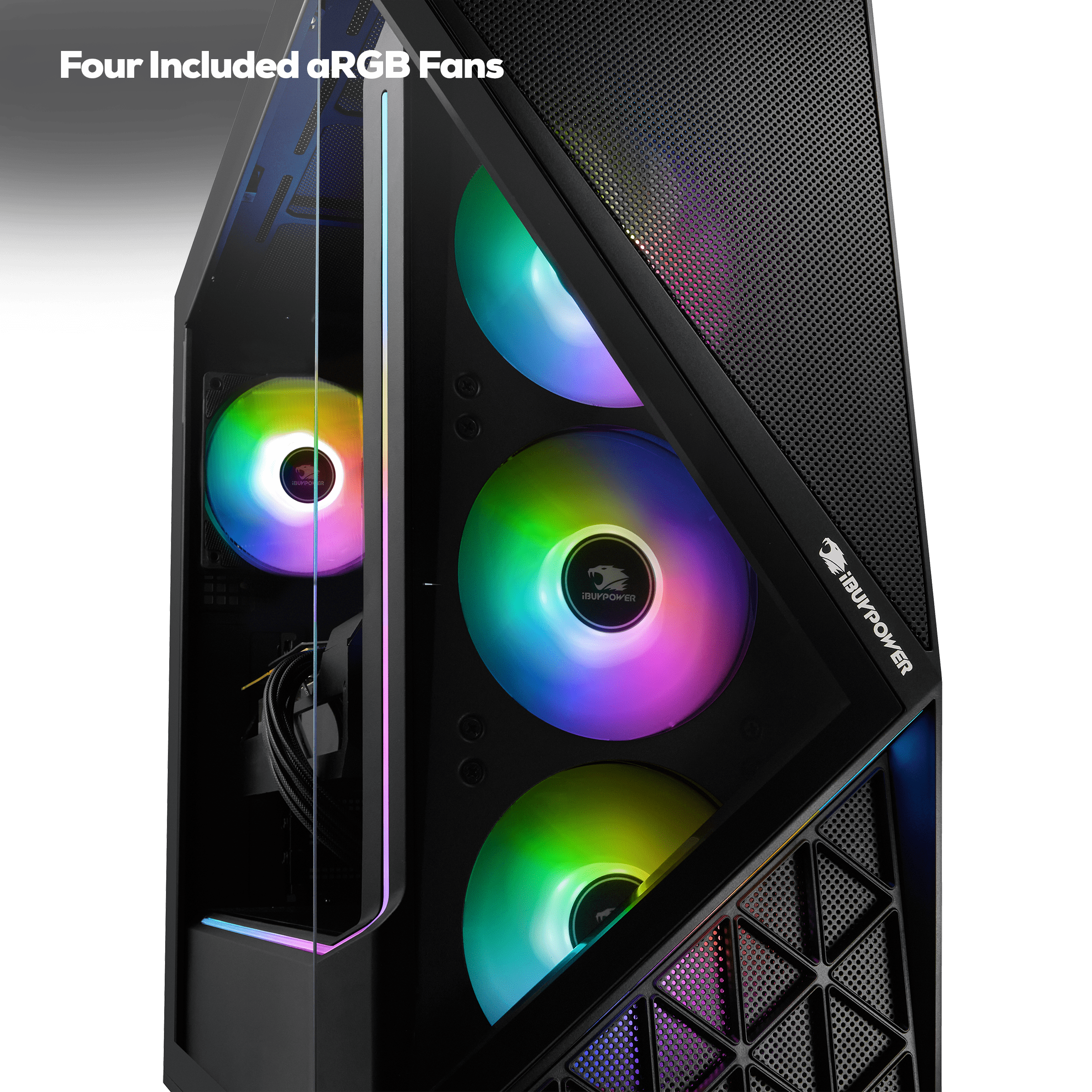 iBUYPOWER Slate 9 Mesh Gaming Case - Black