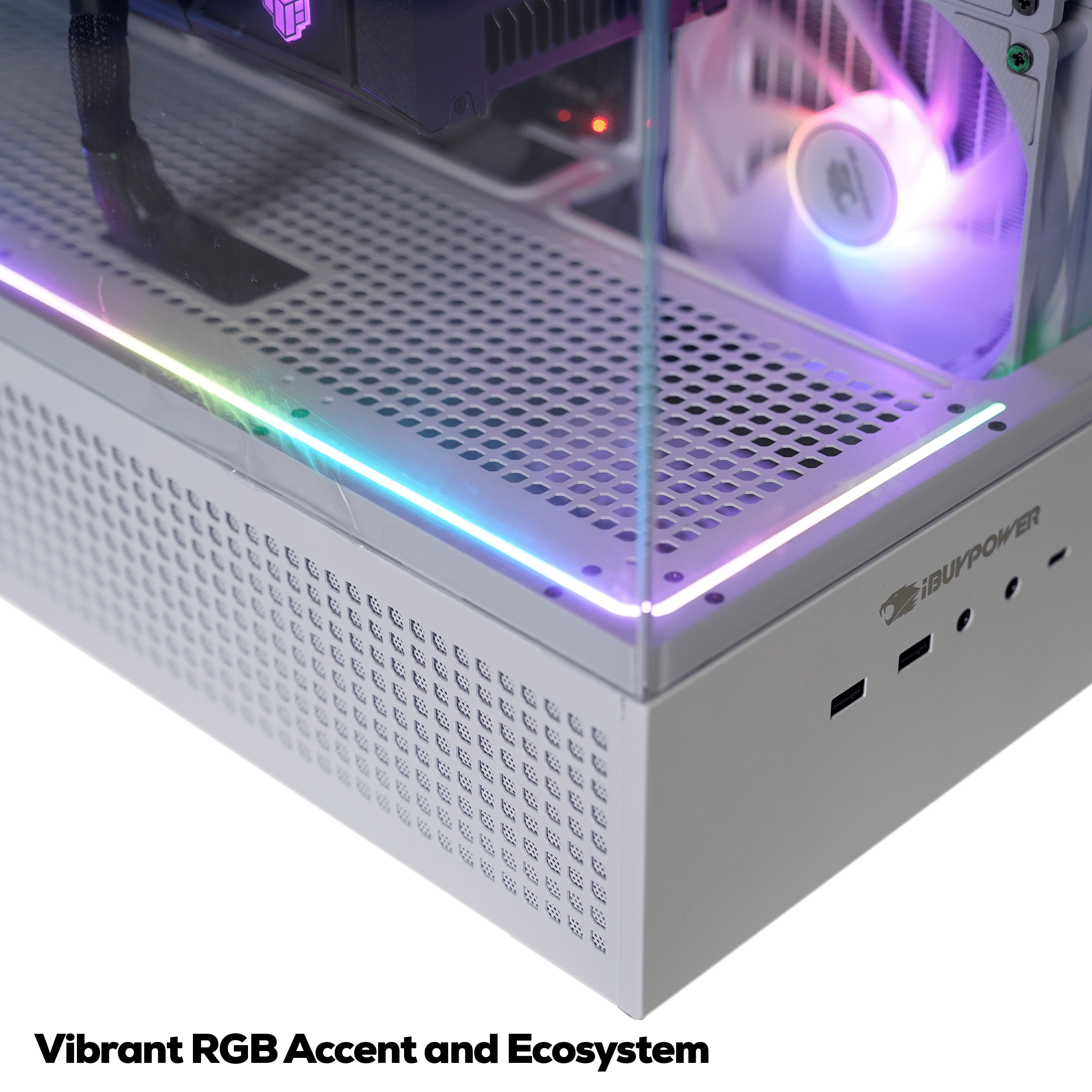 iBUYPOWER Element 9 Gaming Case - White