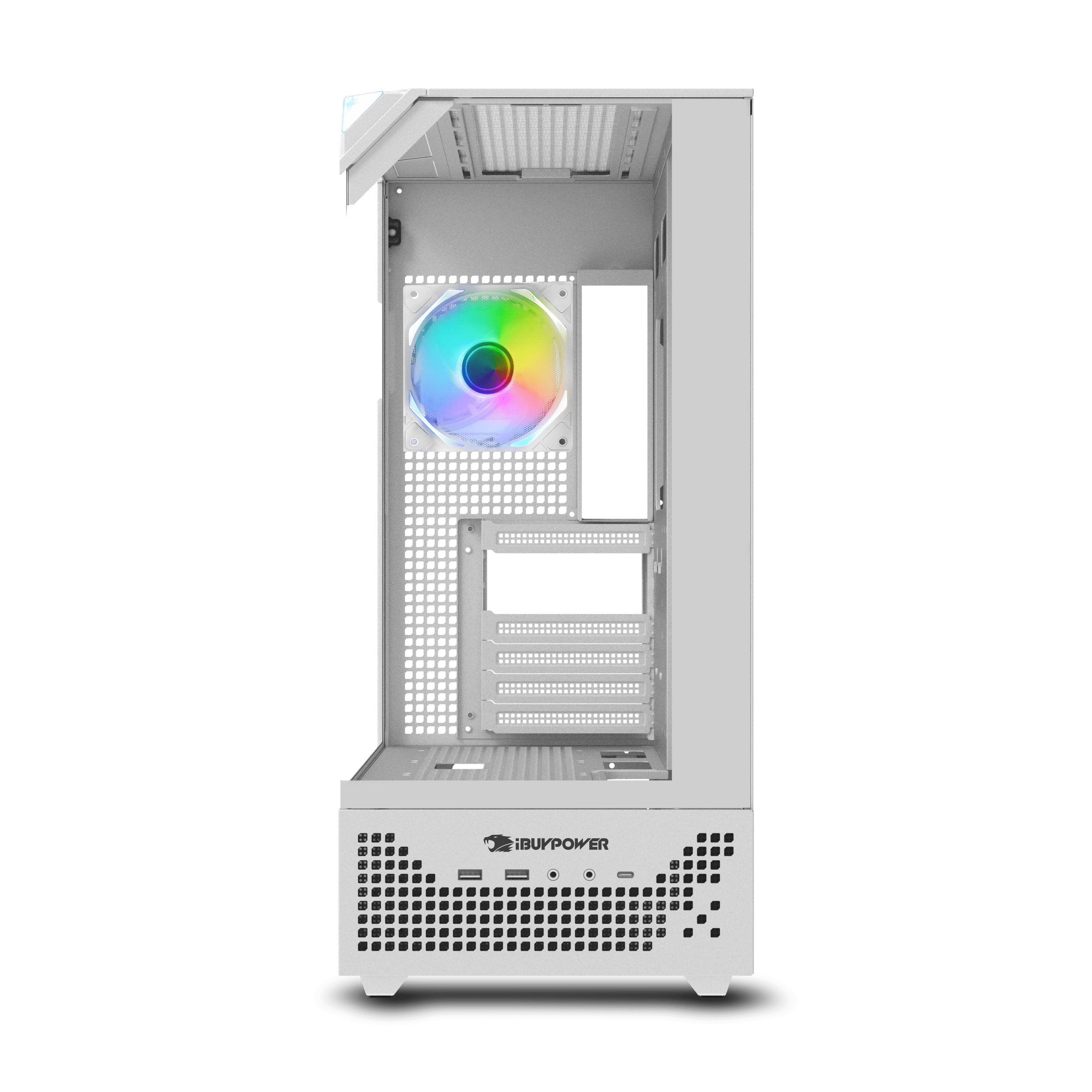 iBUYPOWER Element 9 PRO Gaming Case - White