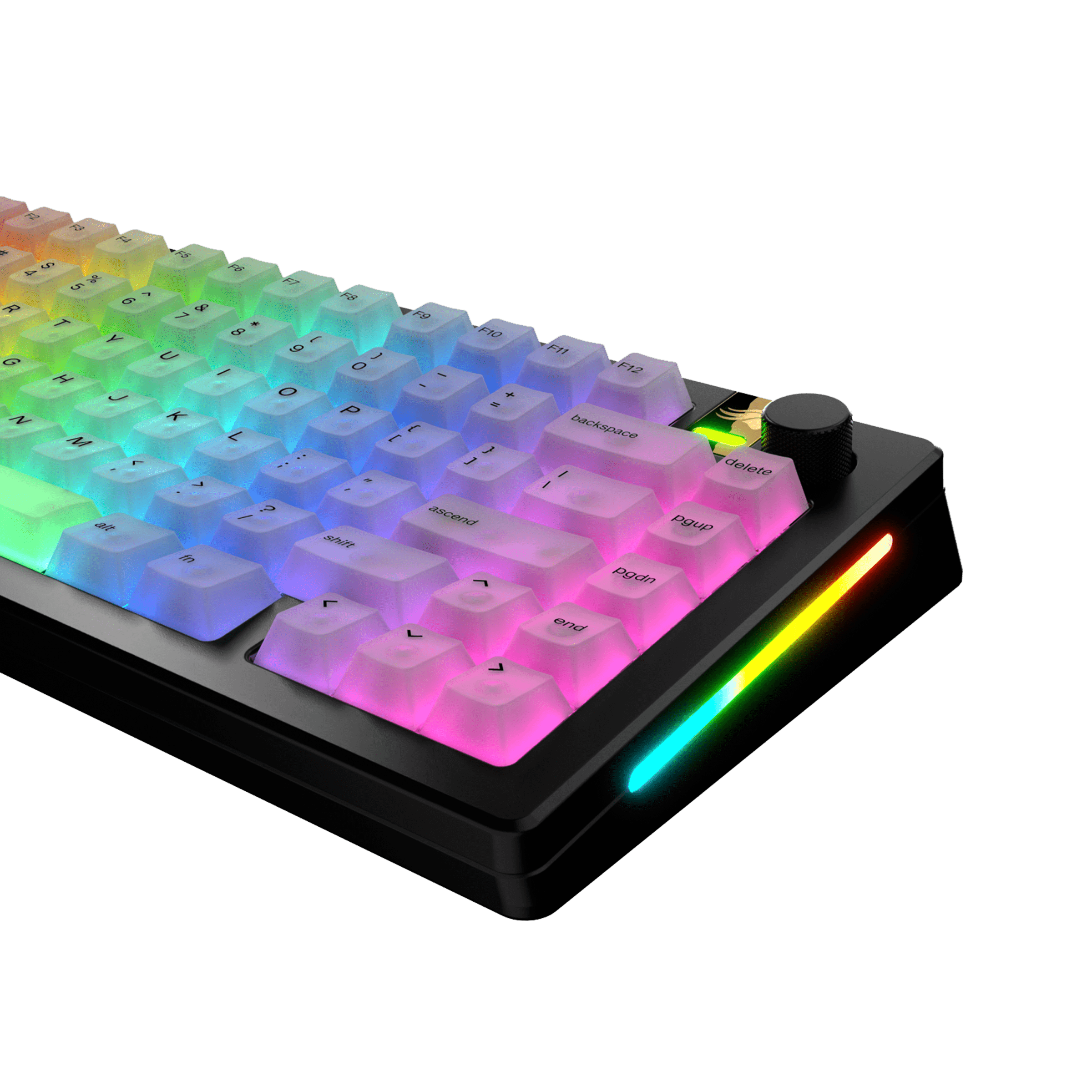 Glorious Polychroma V2 RGB Keycap Set - Translucent