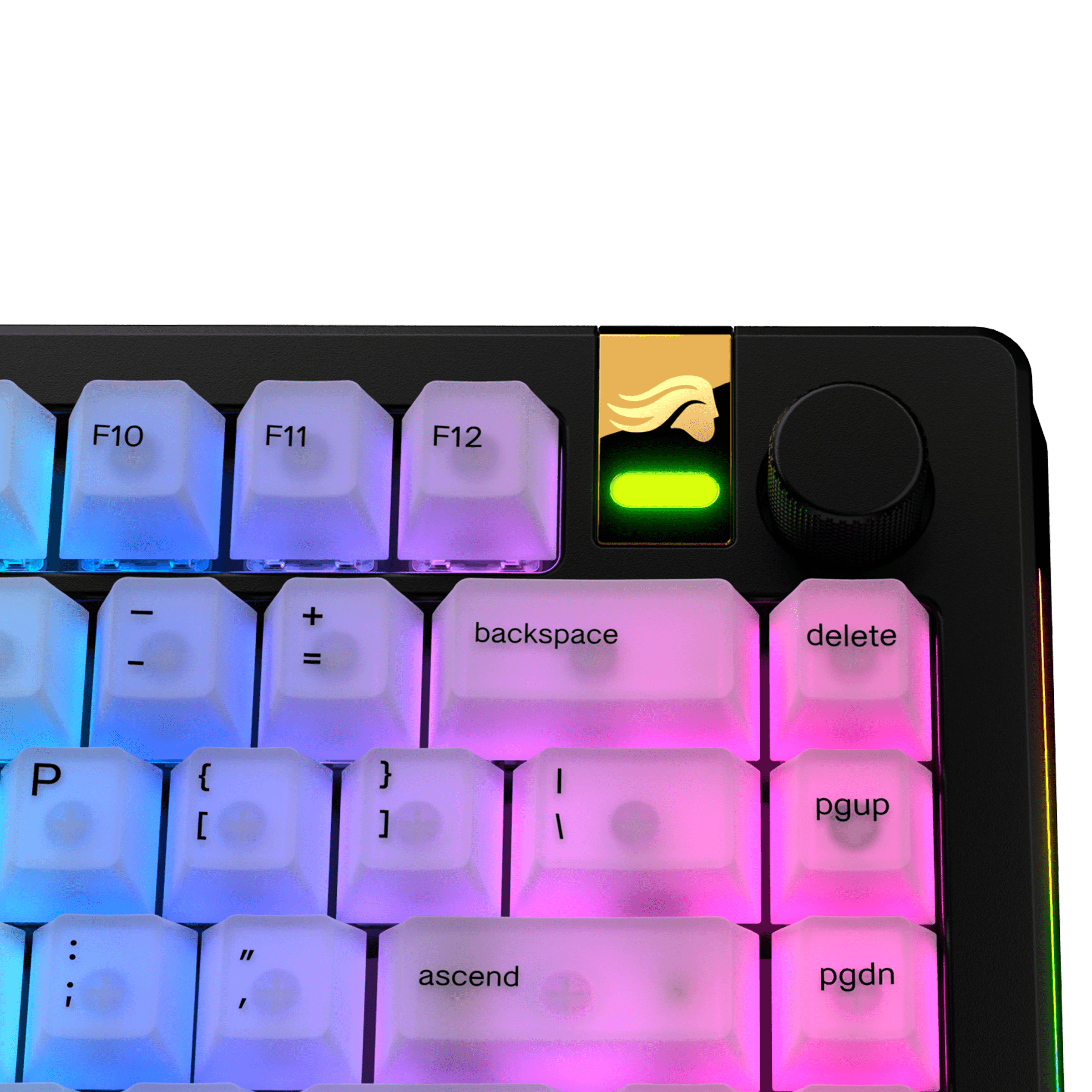 Glorious Polychroma V2 RGB Keycap Set - Translucent