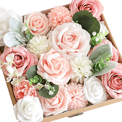 Dreamy Blush Artificial Flower Kit