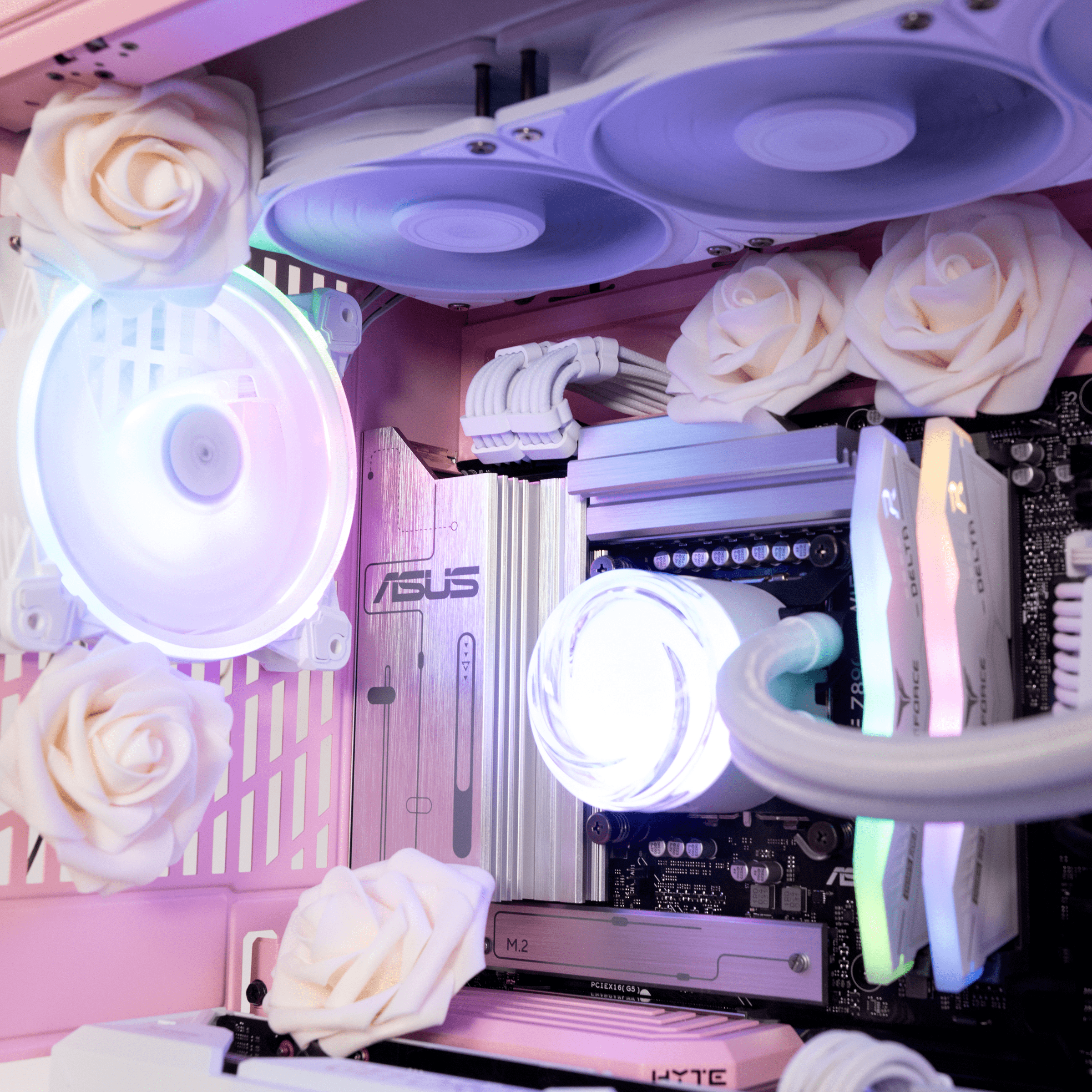 Cream Artificial Flowers