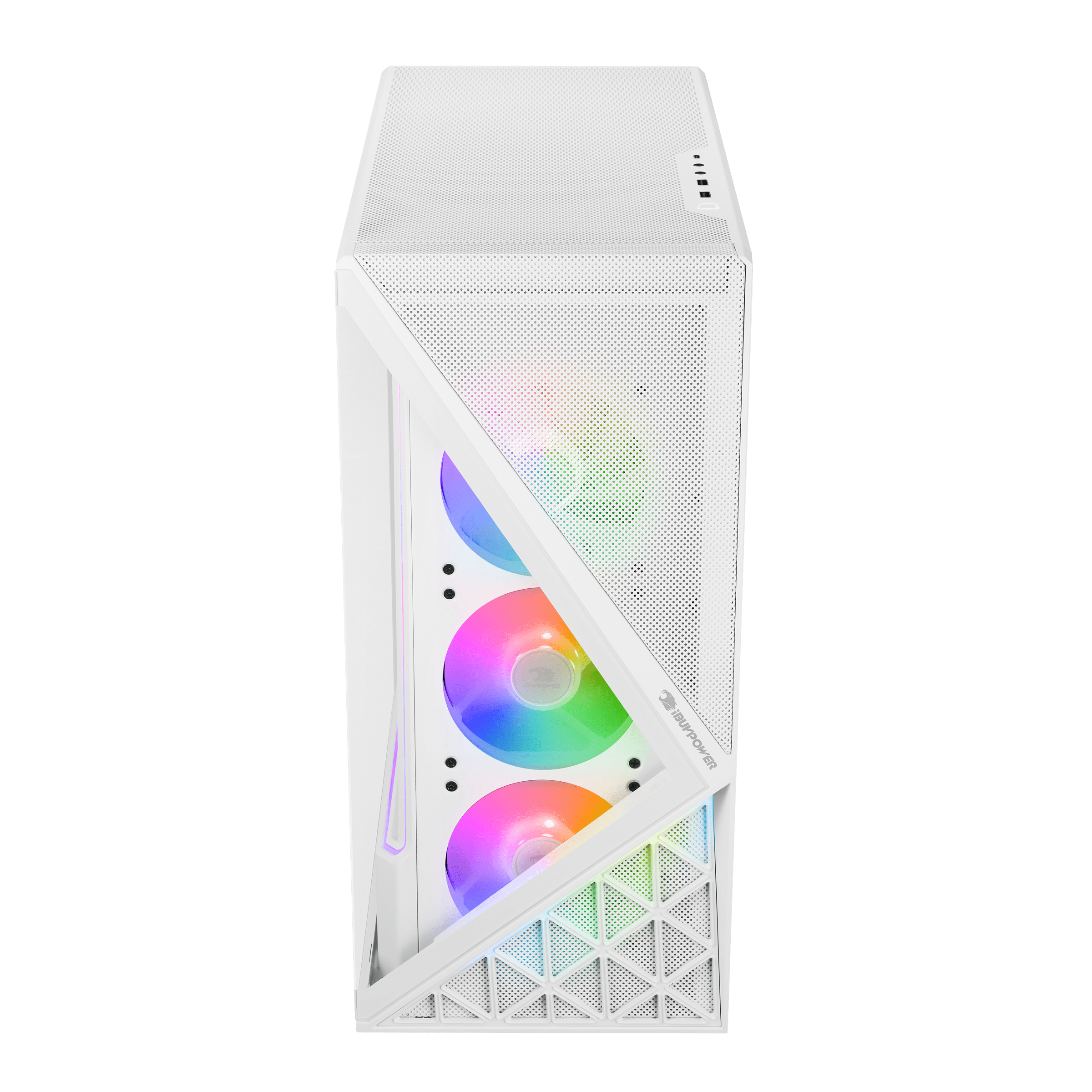 iBUYPOWER Slate 9 Mesh Gaming Case - White