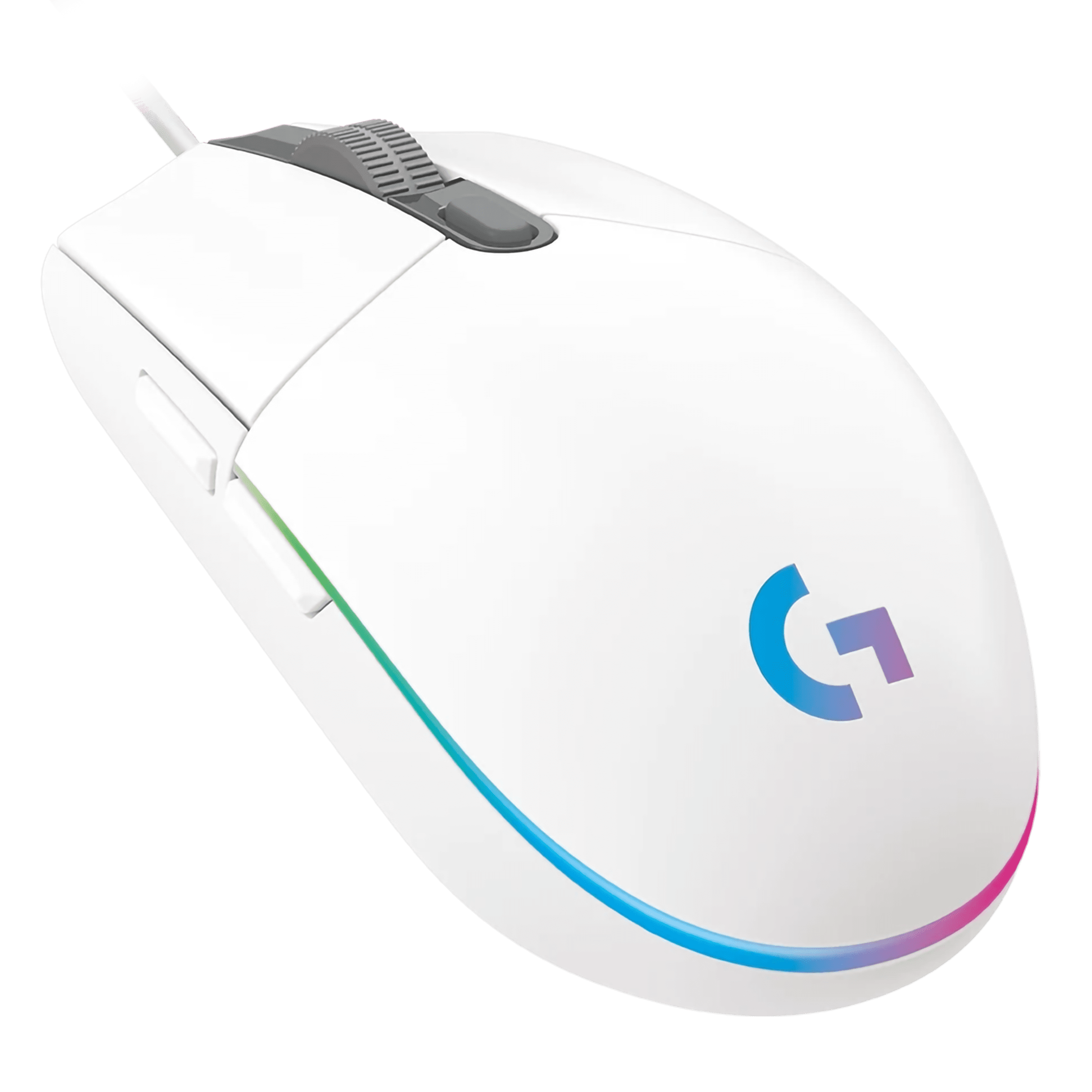 Logitech G203 LIGHTSYNC Wired Gaming Mouse - White