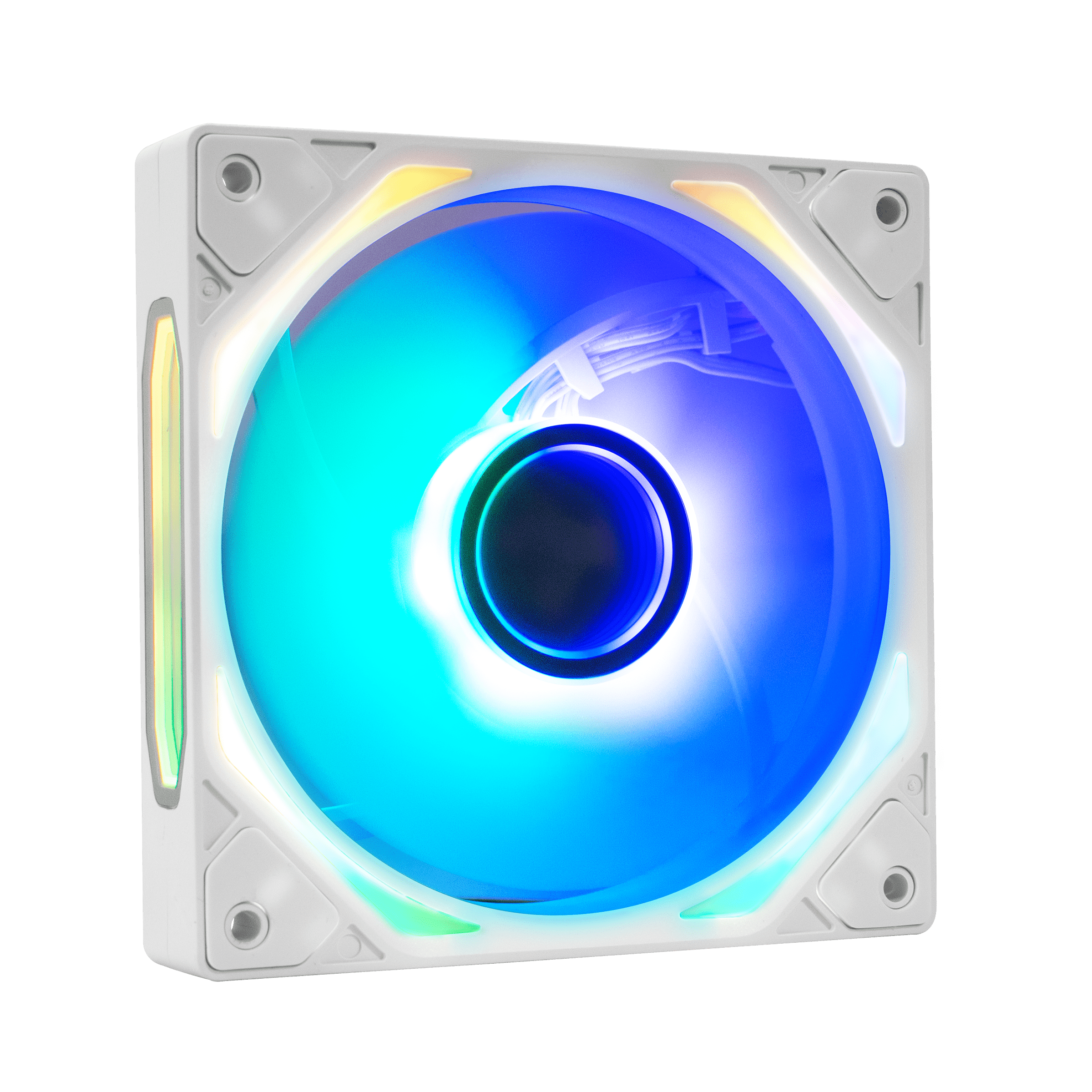 iBUYPOWER GEN 9 Deluxe PWM 120mm Triple Fan Pack - White