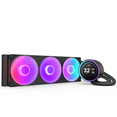 NZXT Kraken Elite 360mm RGB Liquid Cooler - Black