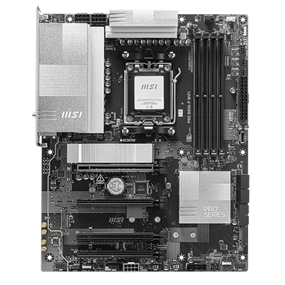 MSI PRO B850-P WIFI AM5 ATX Motherboard