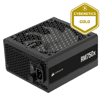 CORSAIR RM750x Fully Modular ATX Power Supply - 750 Watts, ATX 3.1
