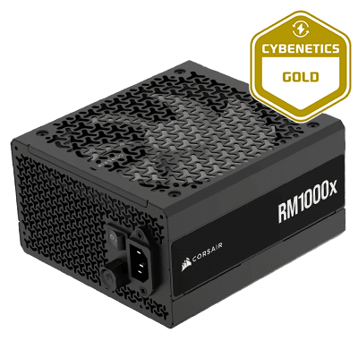 CORSAIR RM1000x Fully Modular ATX Power Supply - 1000 Watts, ATX 3.1
