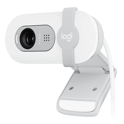 Logitech Brio 100 1080p Webcam - White