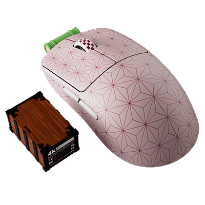 Pulsar X2V2 Mini Nezuko Wireless Gaming Mouse - Demon Slayer 4K Special Pack