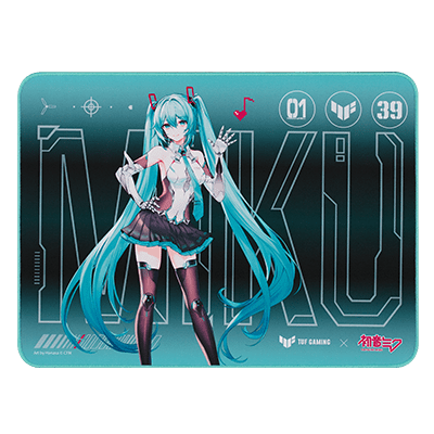 ASUS TUF P1 Gaming Mouse Pad - Hatsune Miku Edition
