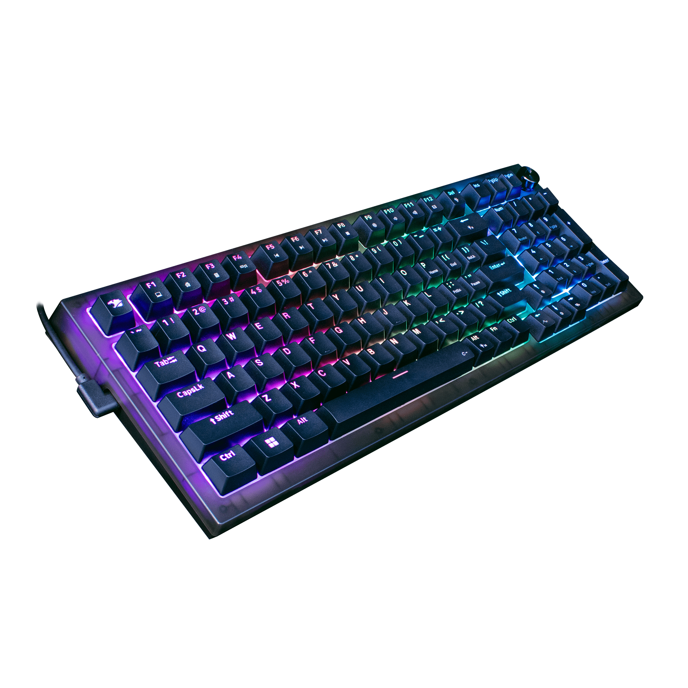 iBUYPOWER MK9 Pro RGB Mechanical Gaming Keyboard - Black, Linear Switches