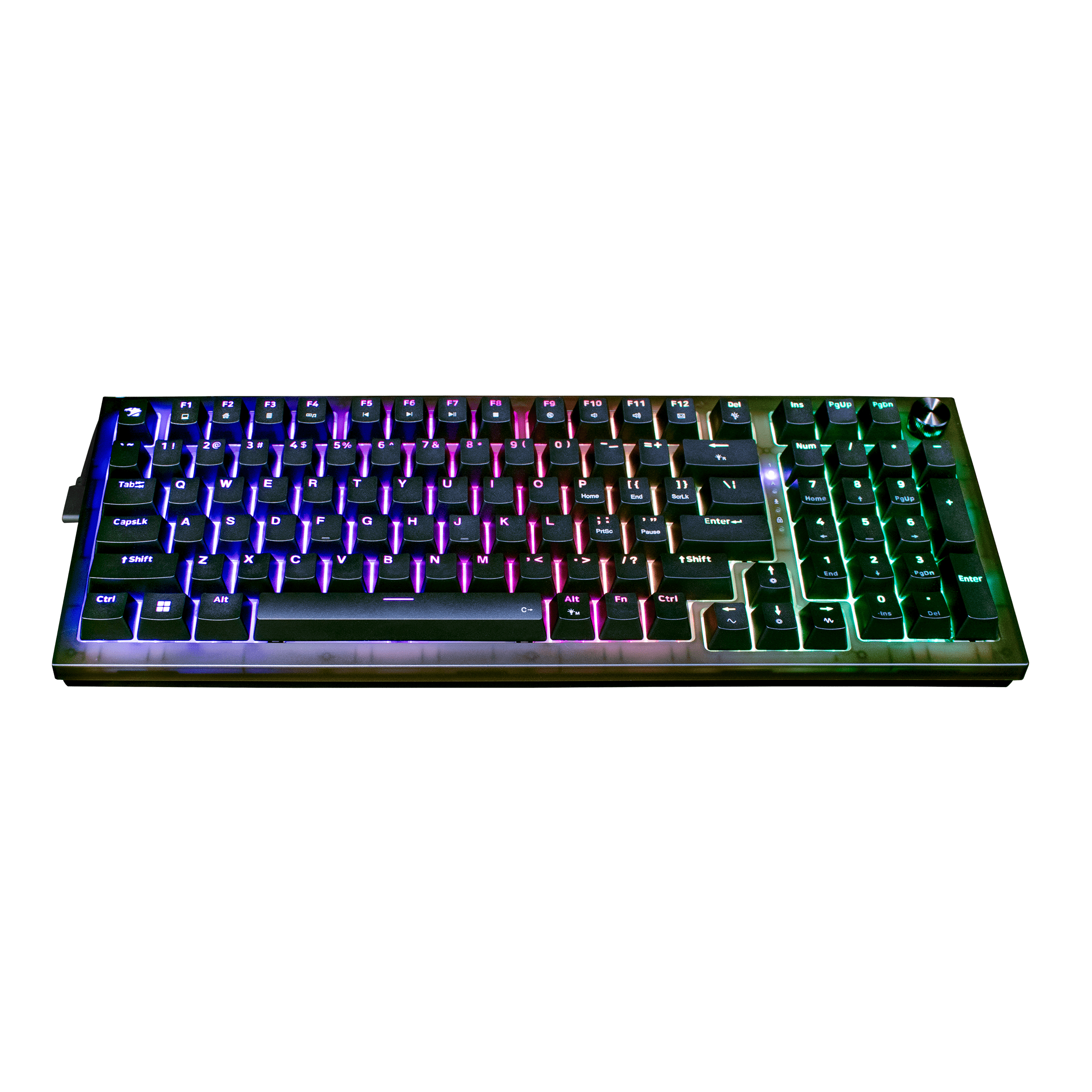 iBUYPOWER MK9 Pro RGB Mechanical Gaming Keyboard - Black, Linear Switches