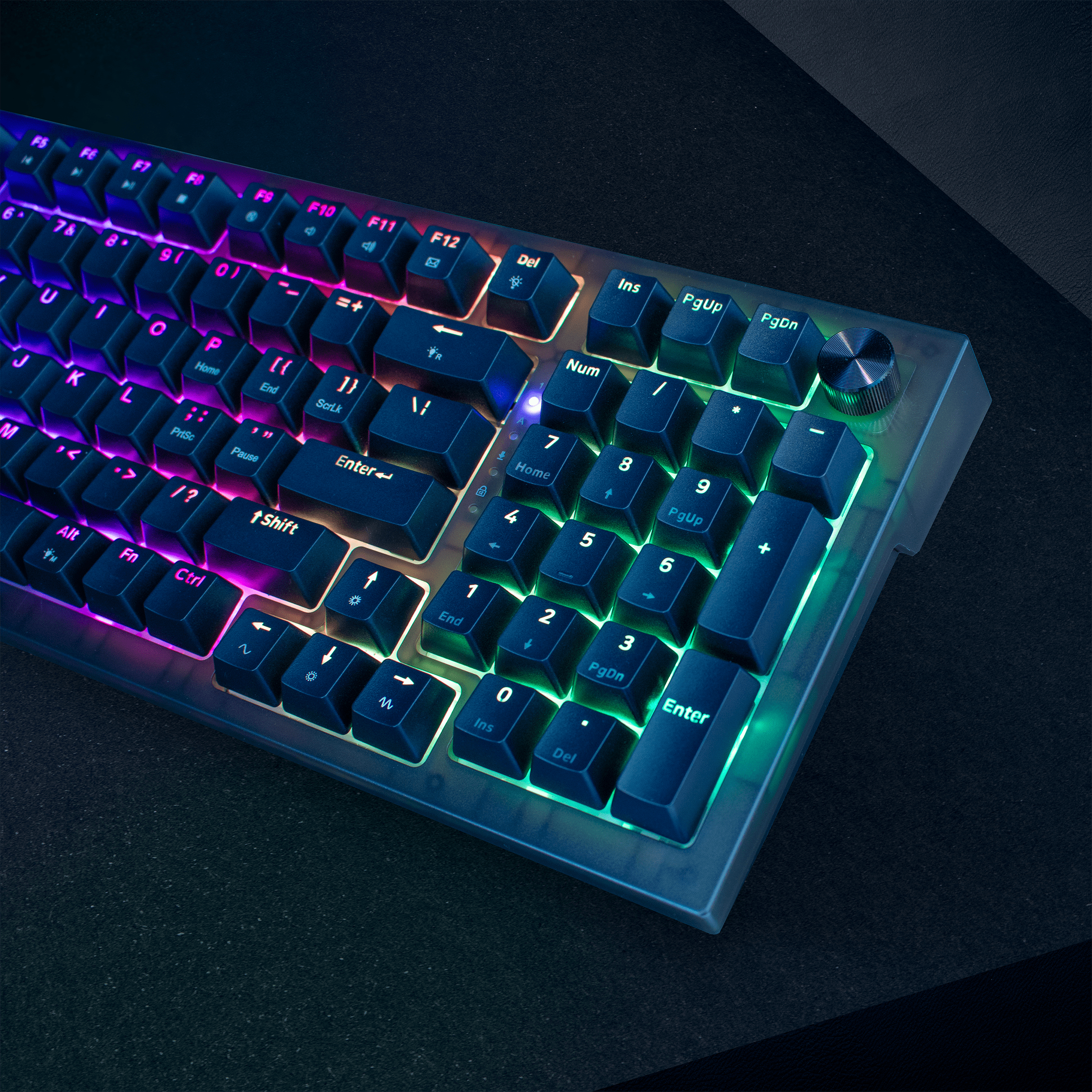 iBUYPOWER MK9 Pro RGB Mechanical Gaming Keyboard - Black, Linear Switches