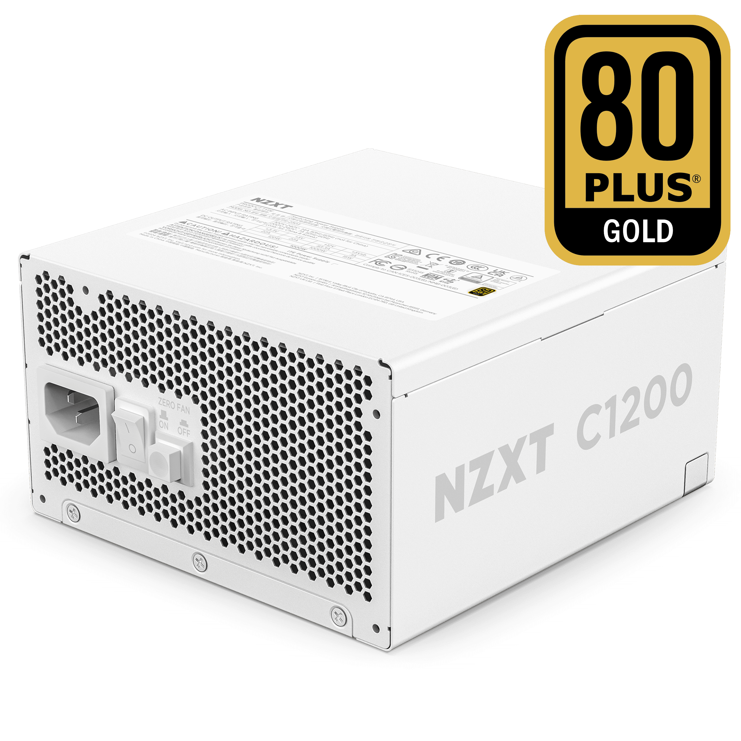 【まみ】NZXT C1200 1200W 電源ユニット NZXT | C1200 Gold | 1200 Watt 80 PLUS Gold ATX 3.1 PSU