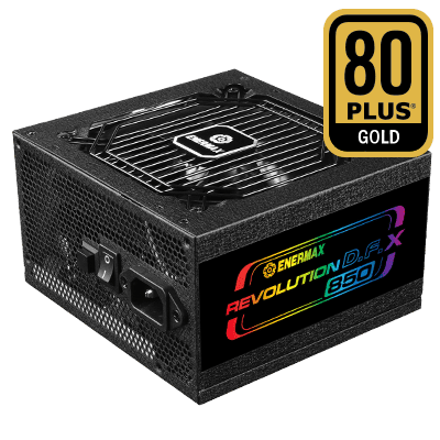 Enermax REVOLUTION D.F. X Fully Modular ATX Power Supply - 850 Watts, ATX 3.0